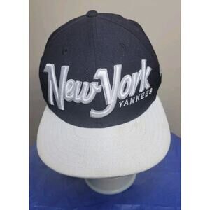 New York Yankees Cap New Era 9Fifty Wool Baseball Hat Snapback Black NY Embroid